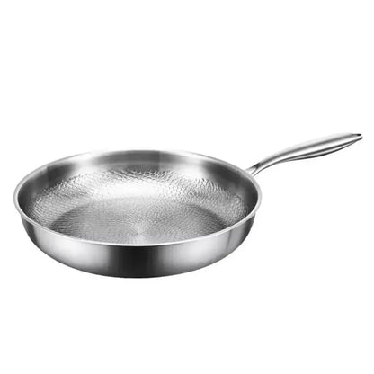 Deep Titanium Coated Non-Stick Skillet with Lid