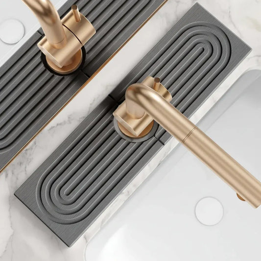 Diatomite Stone Faucet Drainage Pad for Kitchen Countertop