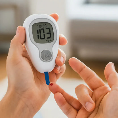 Digital Blood Sugar Test Meter Kit with Glucose Monitoring Set