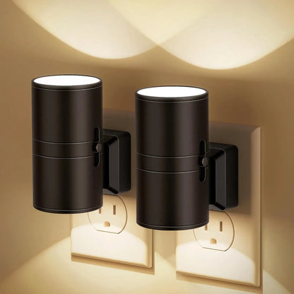 Dimmable Plug-In LED Night Light with Smart Brightness Control
