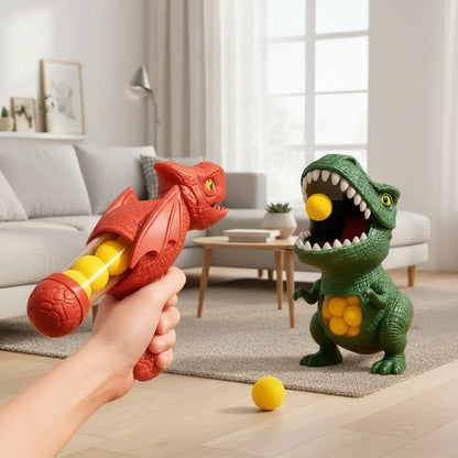 Dinosaur Foam Blaster Interactive Play Set for Kids