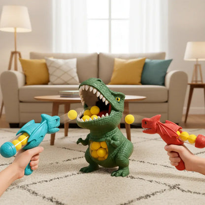 Dinosaur Foam Blaster Interactive Play Set for Kids