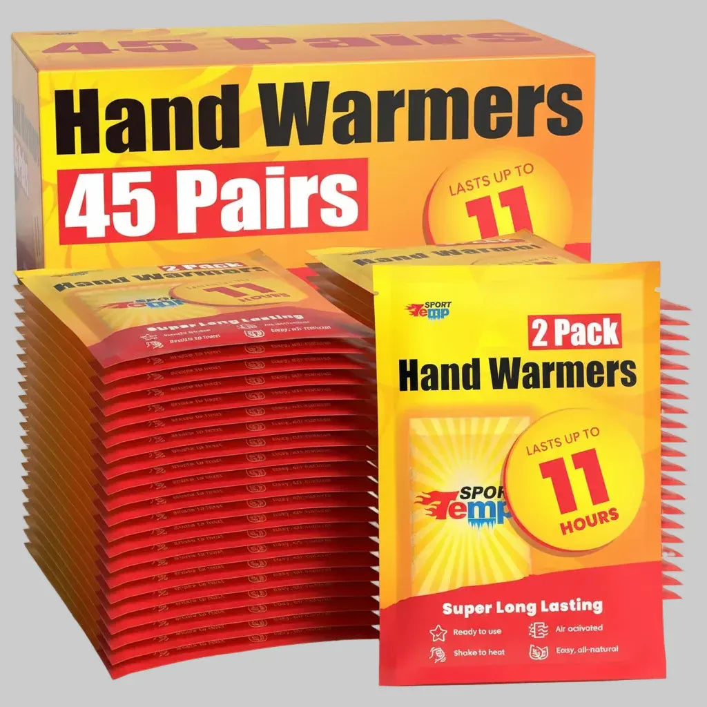 Disposable Hand Warmers Long-Lasting Heat Packs for Outdoor Winter Use