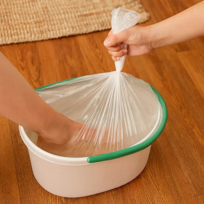 Disposable Plastic Pedicure Tub Cover Liner Bags for Foot Spa Basin