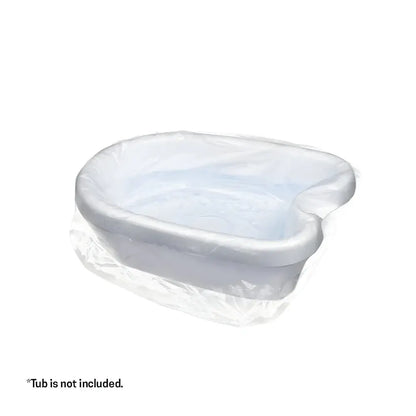 Disposable Plastic Pedicure Tub Cover Liner Bags for Foot Spa Basin