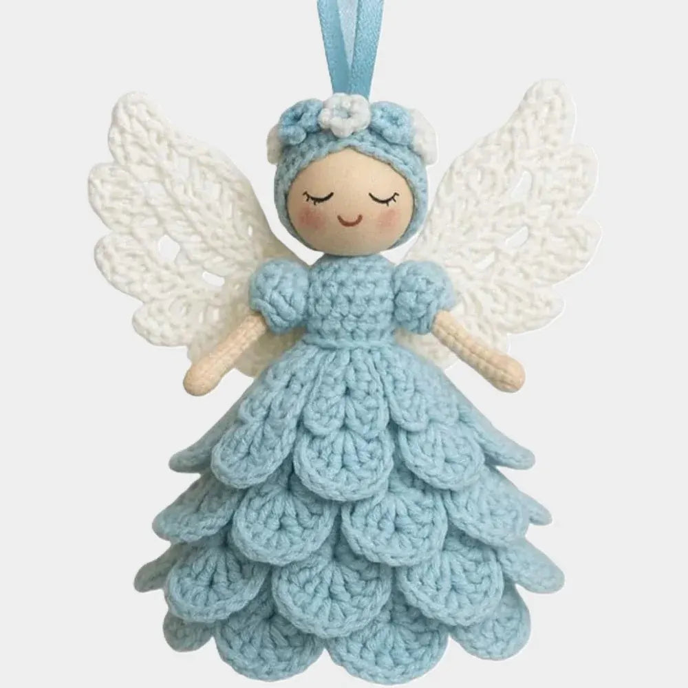 DIY Crochet Angel Ornament Kit for Christmas Decoration