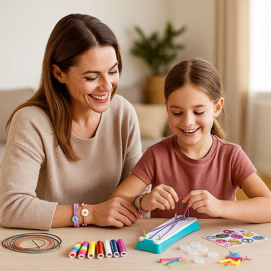 DIY Friendship Bracelet Kit - Creative Jewelry Craft Set