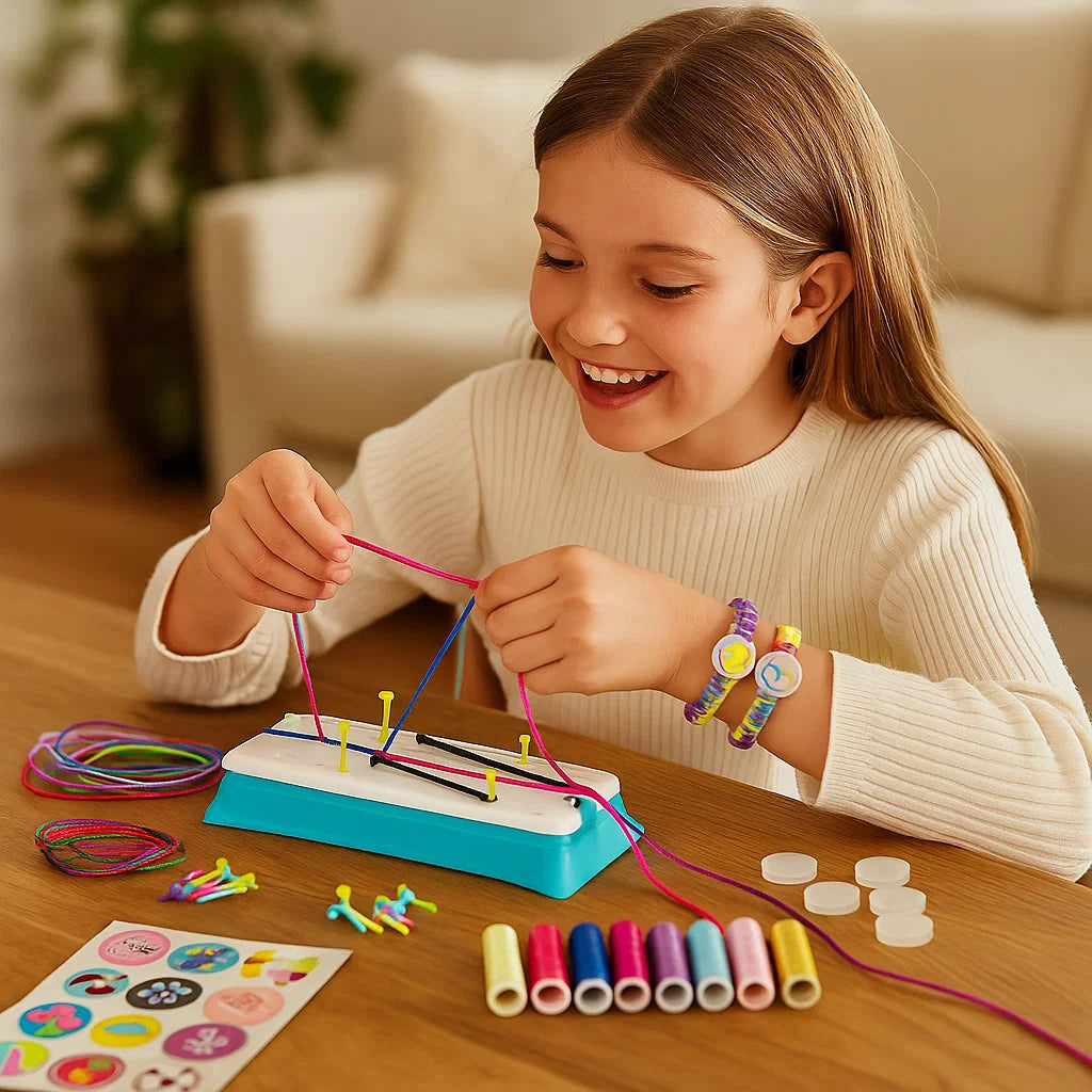 DIY Friendship Bracelet Kit - Creative Jewelry Craft Set