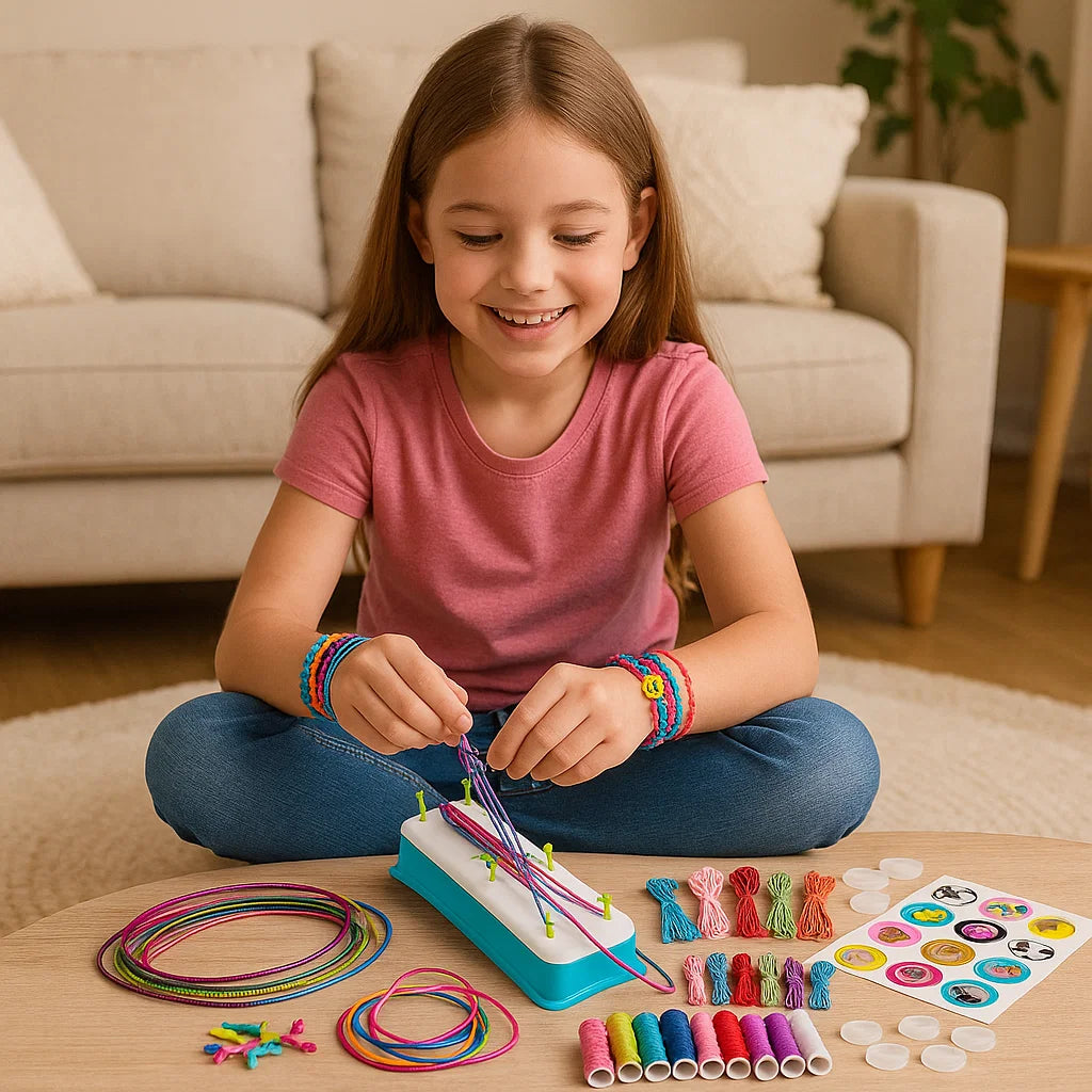DIY Friendship Bracelet Kit - Creative Jewelry Craft Set