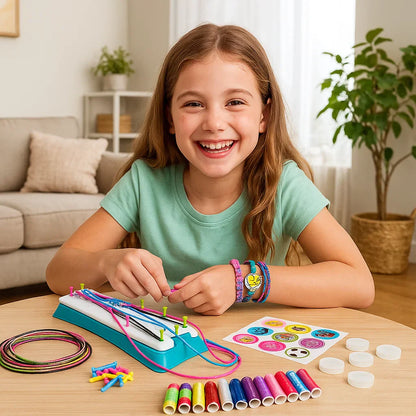 DIY Friendship Bracelet Kit - Creative Jewelry Craft Set