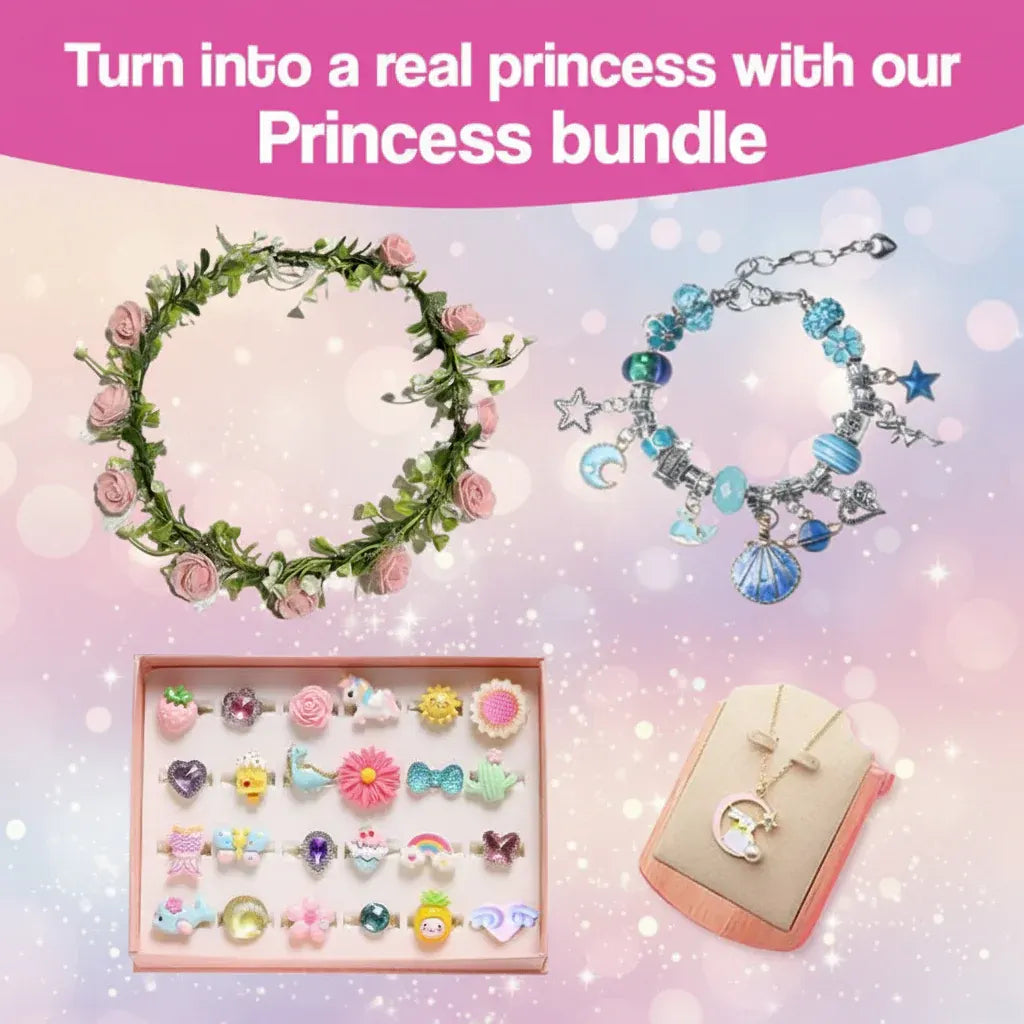DIY Jewelry Making Kit for Kids - Bracelet Craft Set, Mother's Day Gift Idea