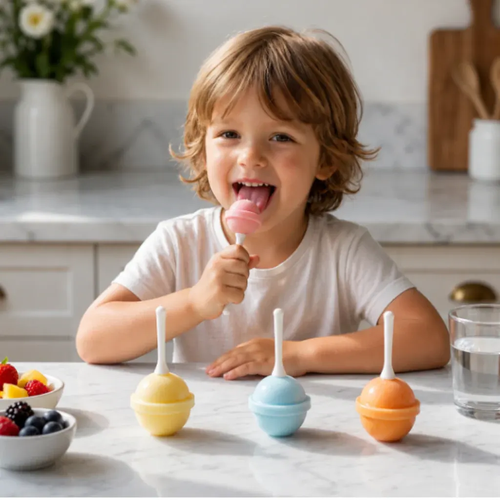 DIY Popsicle Molds with Fun Playful Design