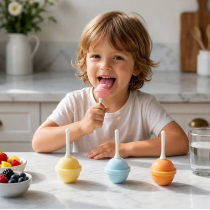 DIY Popsicle Molds with Fun Playful Design