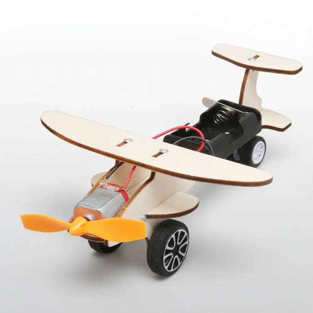 DIY Wooden Car Building Kit - STEM Educational Toy for Kids