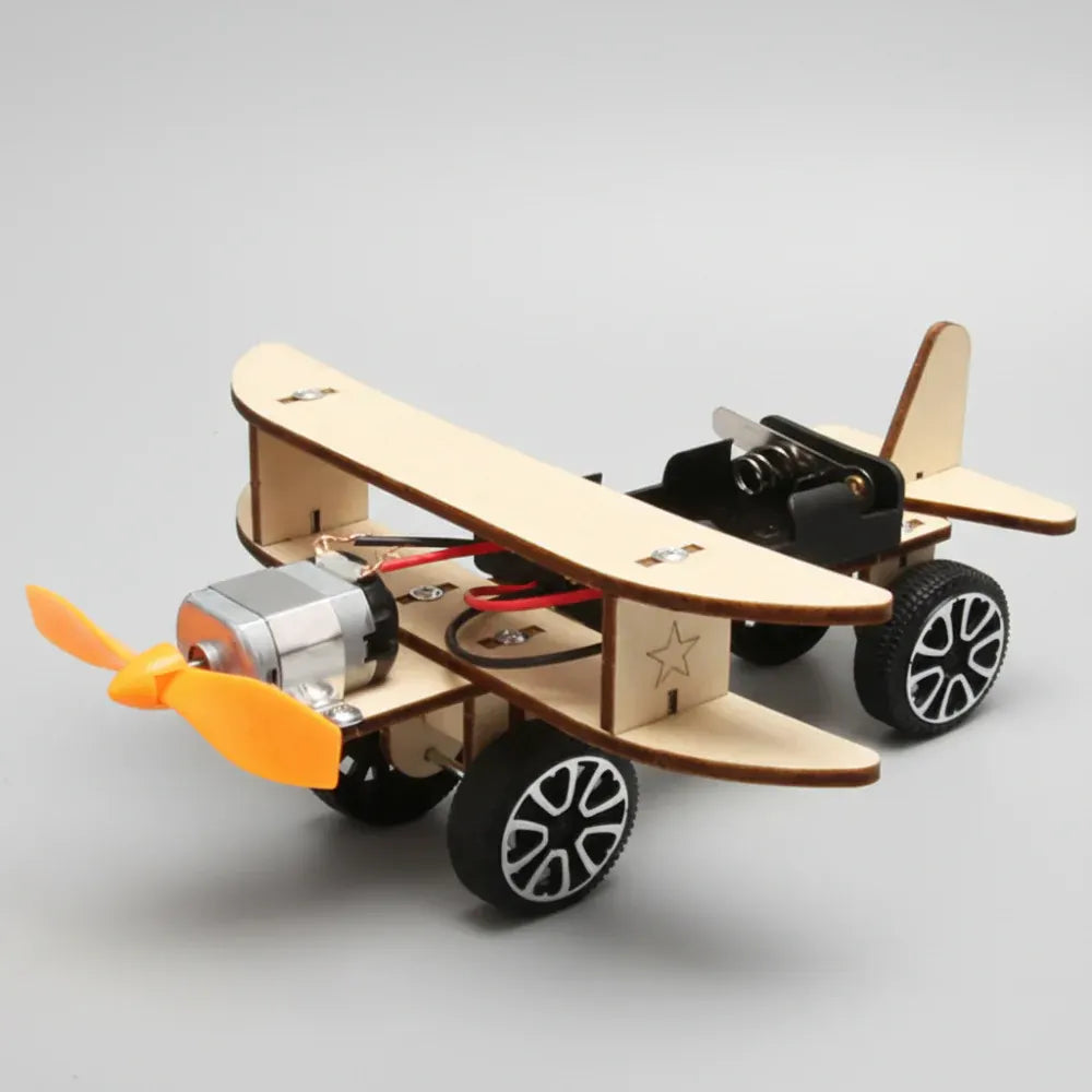 DIY Wooden Car Building Kit - STEM Educational Toy for Kids