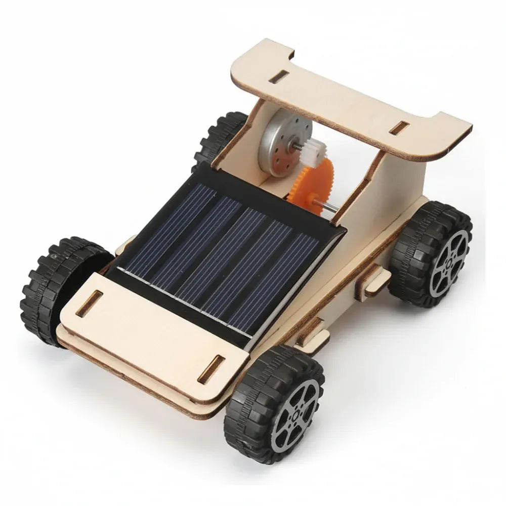 DIY Wooden Car Building Kit - STEM Educational Toy for Kids