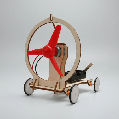 DIY Wooden Car Building Kit - STEM Educational Toy for Kids