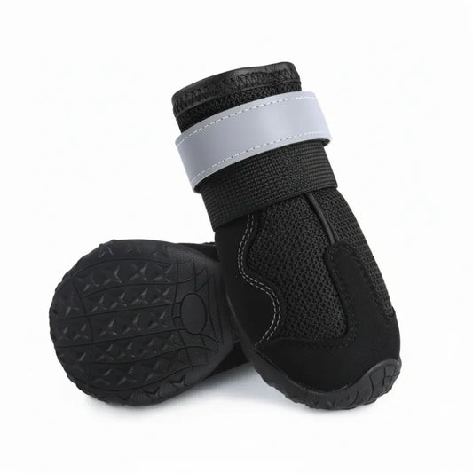 Dog Boots Outdoor Paw Protectors Non-Slip Rubber Sole