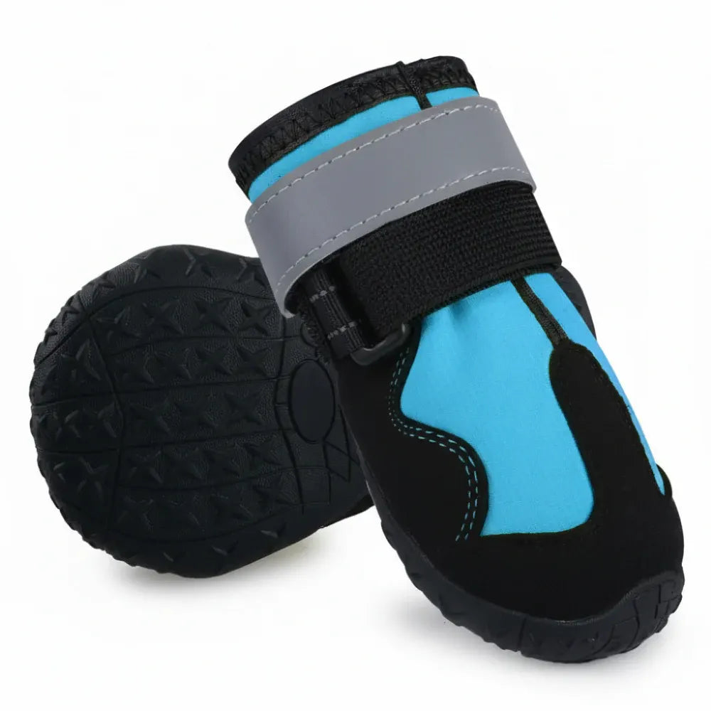 Dog Boots Outdoor Paw Protectors Non-Slip Rubber Sole