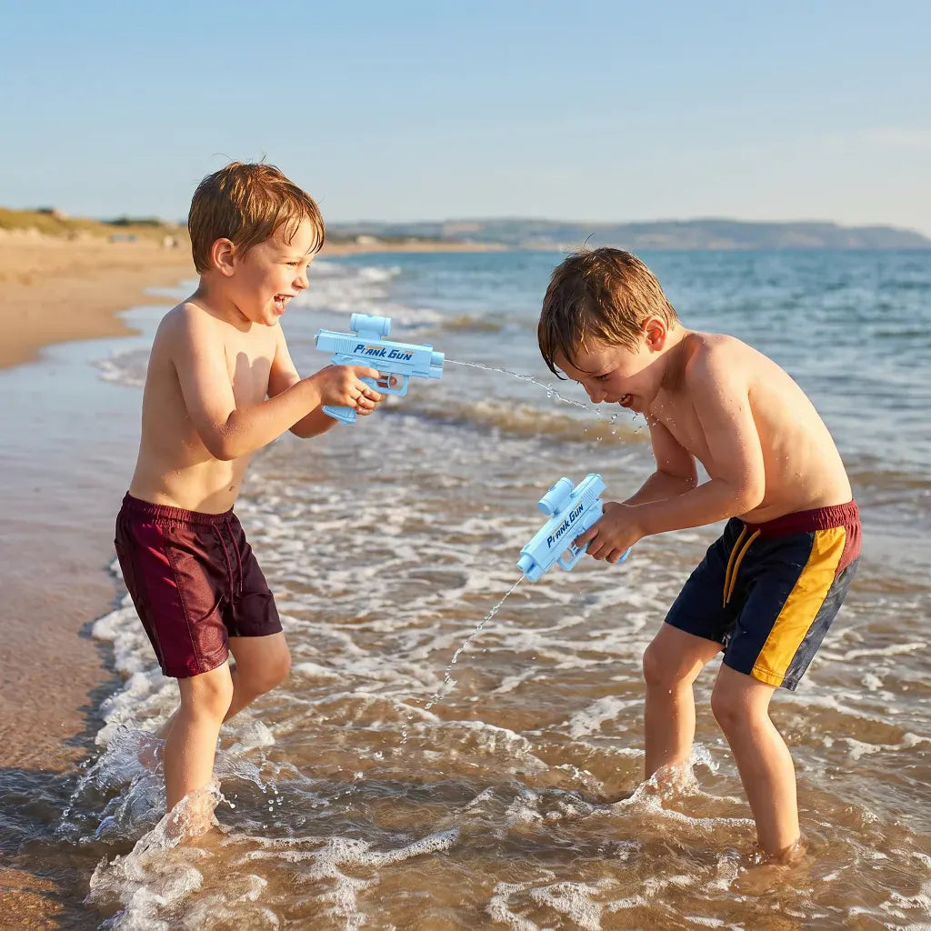Double-Sided Splash Shooter Water Gun for Kids Prank Play