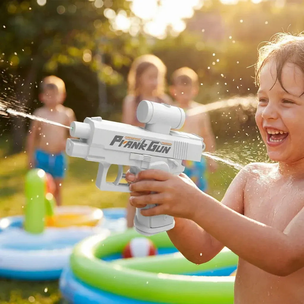 Double-Sided Splash Shooter Water Gun for Kids Prank Play