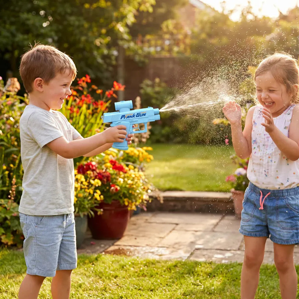 Double-Sided Splash Shooter Water Gun for Kids Prank Play