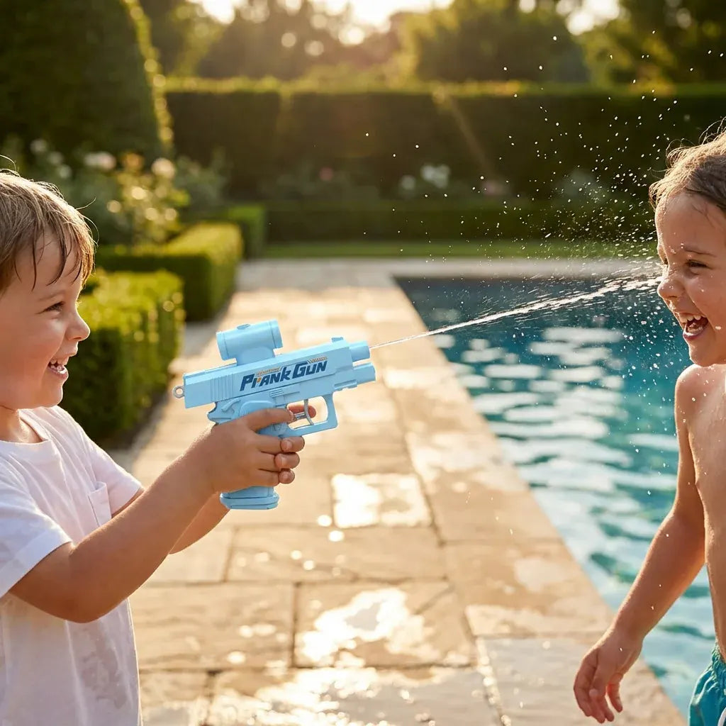 Double-Sided Splash Shooter Water Gun for Kids Prank Play
