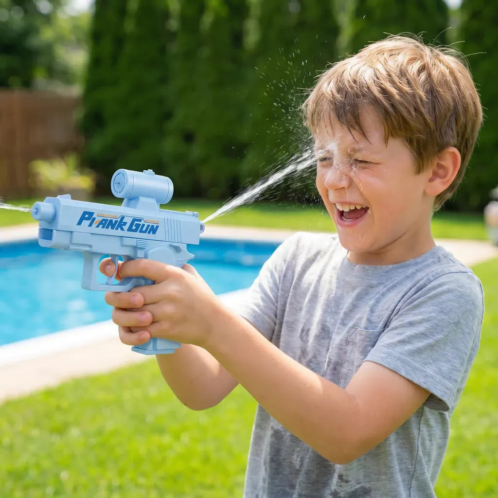 Double-Sided Water Squirt Gun for Kids Prank Toy