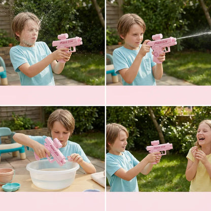 Double-Sided Water Squirt Gun for Kids Prank Toy