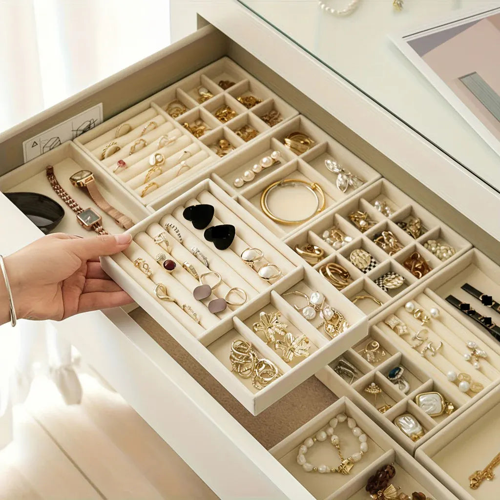 Drawer Storage Insert Tray for Jewelry Organization - Mother's Day Gift