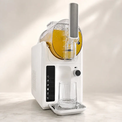 Dual Bowl Countertop Frozen Drink Slushy Maker Machine