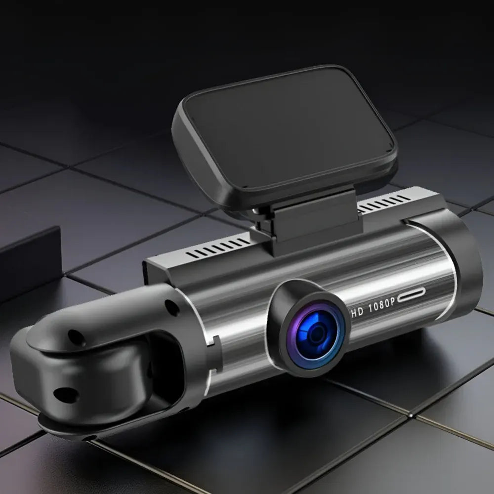 Dual Lens 1080P Dash Camera with Parking Monitor Recorder