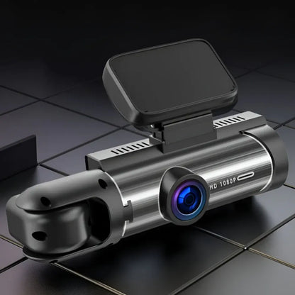 Dual Lens 1080P Dash Camera with Parking Monitor Recorder