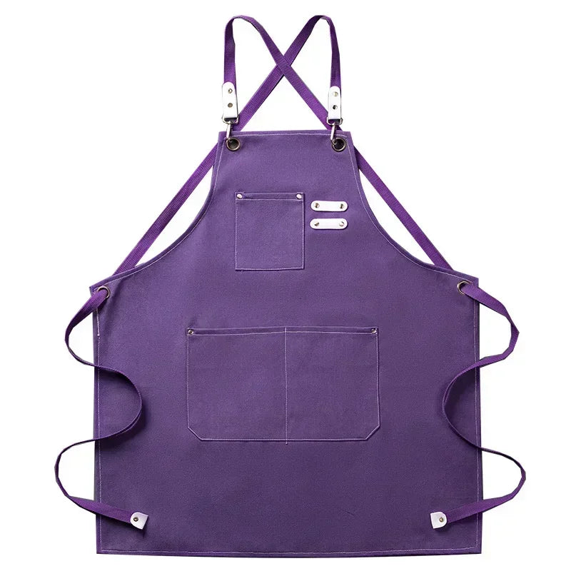 Durable Canvas Chef Apron | Unisex Kitchen Workwear