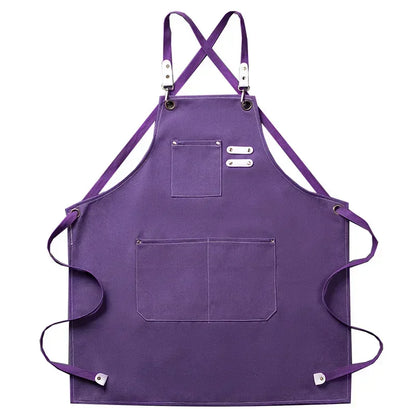 Durable Canvas Chef Apron | Unisex Kitchen Workwear