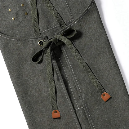 Durable Canvas Chef Apron | Unisex Kitchen Workwear