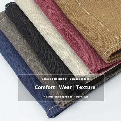Durable Canvas Chef Apron | Unisex Kitchen Workwear