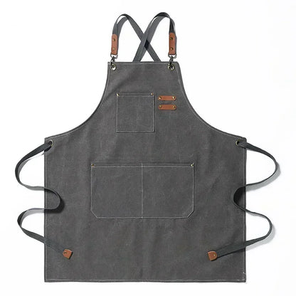 Durable Canvas Chef Apron | Unisex Kitchen Workwear
