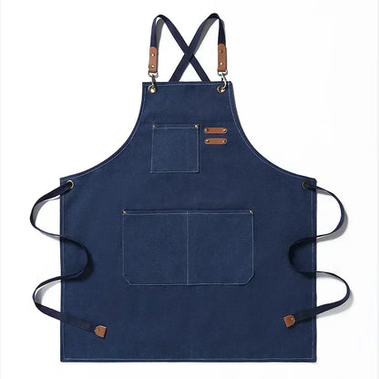 Durable Canvas Chef Apron | Unisex Kitchen Workwear