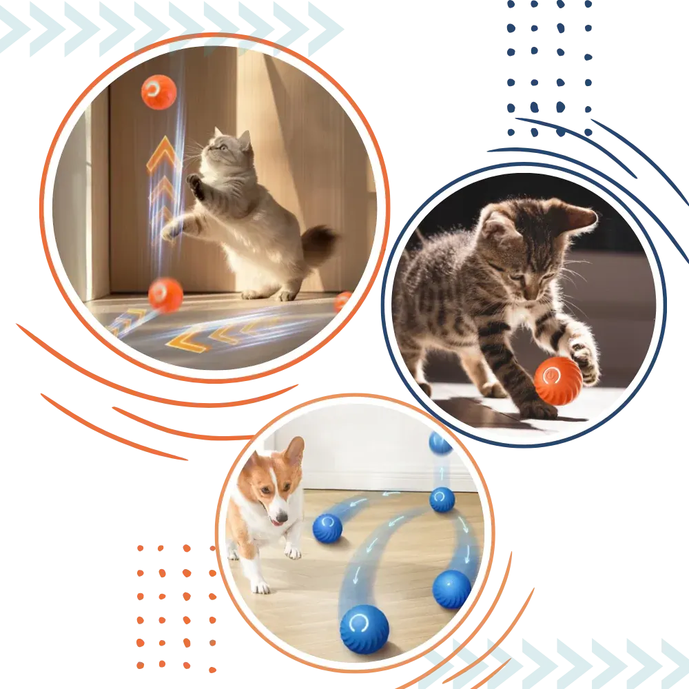 Durable Interactive Dog Ball Toy for Engaging Playtime Fun