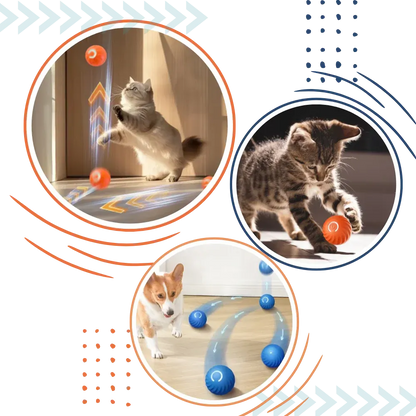 Durable Interactive Dog Ball Toy for Engaging Playtime Fun