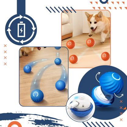 Durable Interactive Dog Ball Toy for Engaging Playtime Fun