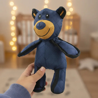 Durable Plush Bear-Shaped Interactive Chew Toy for Dogs