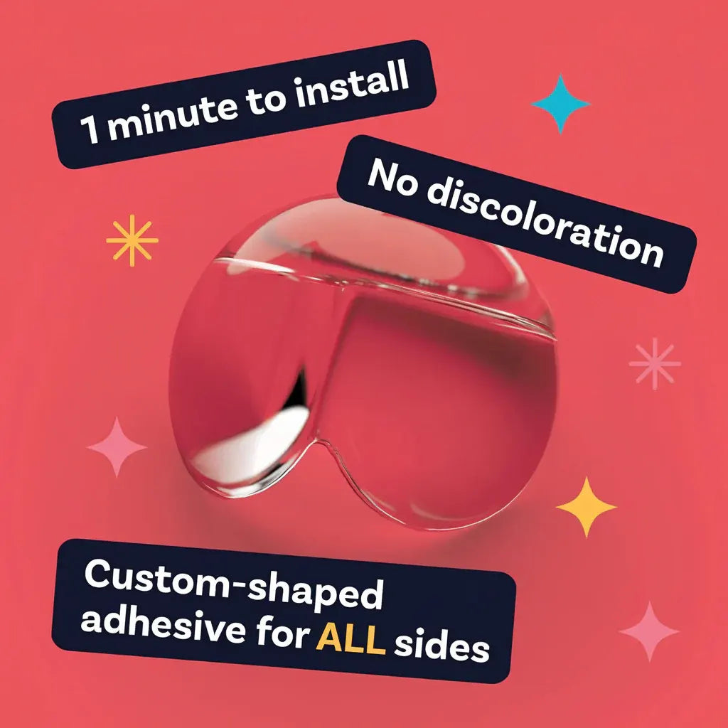 Durable PVC Clear Corner Guards with Strong Adhesive for Baby Safety