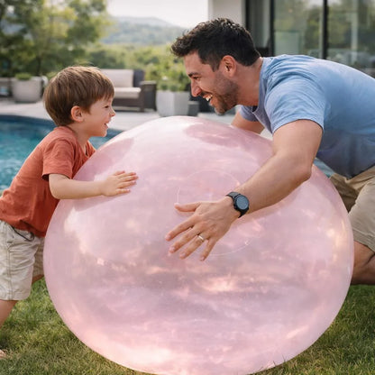 Durable TPR Large Inflatable Play Ball for Outdoor Kids Fun