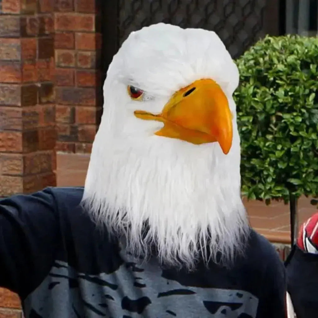 Eagle Head Animal Mask for Halloween Costume Design