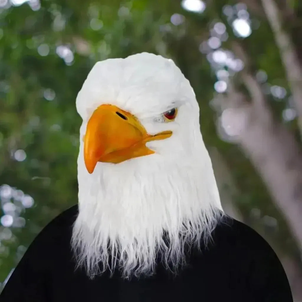 Eagle Head Animal Mask for Halloween Costume Design