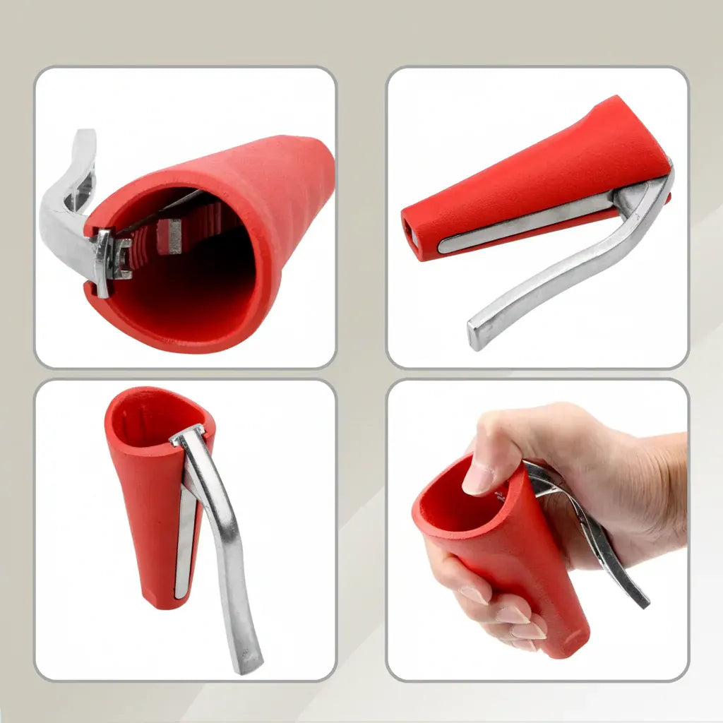Easy-Lever Aluminum Nutcracker Hand Tool Shell Opener