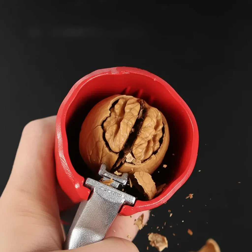 Easy-Lever Aluminum Nutcracker Hand Tool Shell Opener