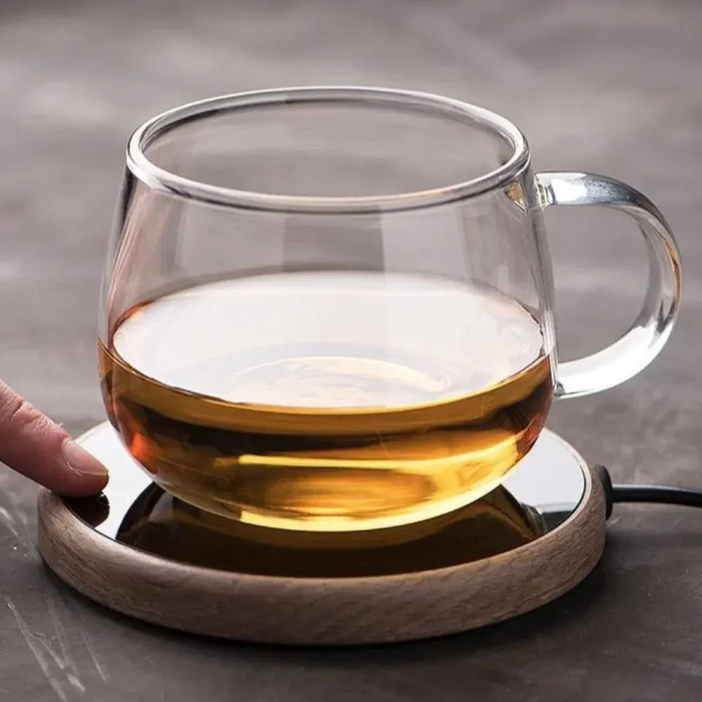 Electric Beverage Mug Warmer with Adjustable Temperature Control